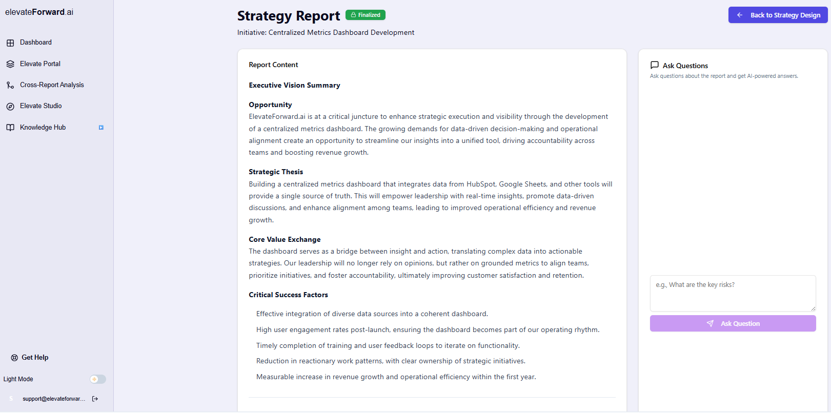 Strategy Report Image